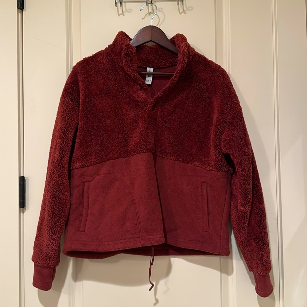 Quarter Snap fleece pullover